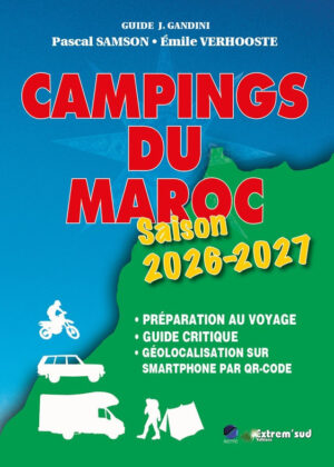 Campings du Maroc (campinggids Marokko) 9782864107071  Gandini   Campinggidsen Marokko