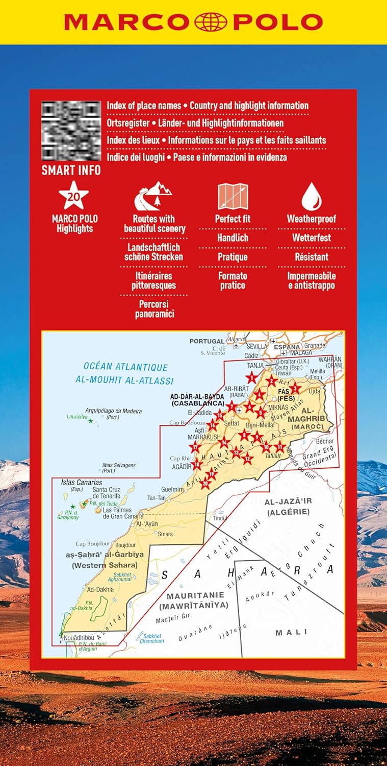 Marokko 1:900.000 9783575022035 Marco Polo (D) MP Wegenkaarten Landkaarten en wegenkaarten Marokko Marokko 1:900.000 9783575022035 Marco Polo (D) MP Wegenkaarten Landkaarten en wegenkaarten Marokko