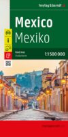 Mexico | autokaart, wegenkaart 1:1.500.000 9783707923254  Freytag & Berndt   Landkaarten en wegenkaarten Mexico (en de Maya-regio)