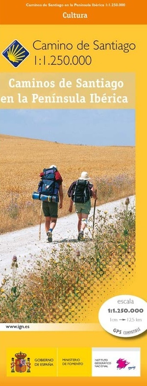 Caminos de Santiago de la Península Ibérica 9788441691599 CNIG Landkaarten en wegenkaarten, Santiago de Compostela Santiago de Compostela, de Spaanse routes Caminos de Santiago de la Península Ibérica 9788441691599 CNIG Landkaarten en wegenkaarten, Santiago de Compostela Santiago de Compostela, de Spaanse routes