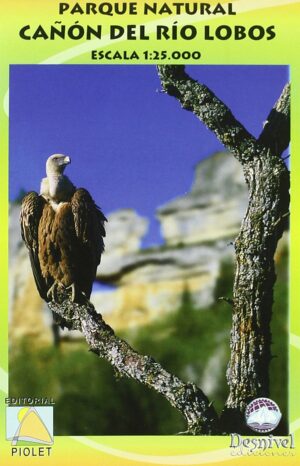 Parque Natural Cañyon del Río Lobos 1:25.000 9788495945174  Editorial Piolet Wandelkaarten Spanje  Wandelkaarten Madrid & Midden-Spanje