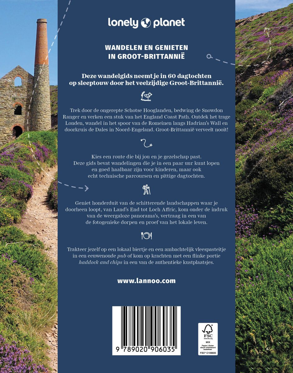 Lonely Planet wandelgids Groot-Brittannië 9789020906035 Lannoo Wandelgidsen Groot-Brittannië Lonely Planet wandelgids Groot-Brittannië 9789020906035 Lannoo Wandelgidsen Groot-Brittannië