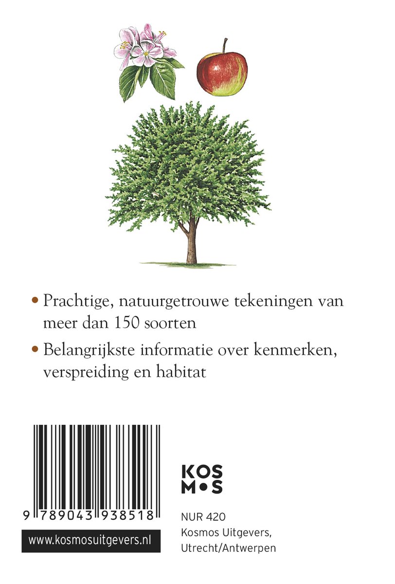 Compactgids bomen 9789043938518 Kosmos Natuurgidsen, Plantenboeken Europa Compactgids bomen 9789043938518 Kosmos Natuurgidsen, Plantenboeken Europa