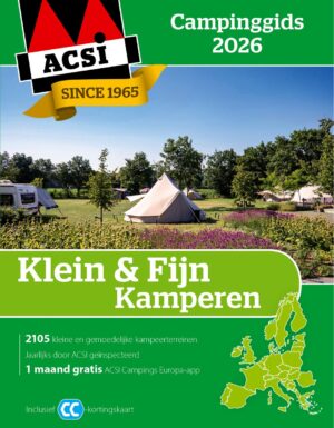 ACSI Klein & Fijn Kamperen gids 2026 9789493182905  ACSI   Campinggidsen Europa