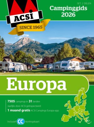 ACSI Campinggids Europa 2026 9789493182912  ACSI   Campinggidsen Europa