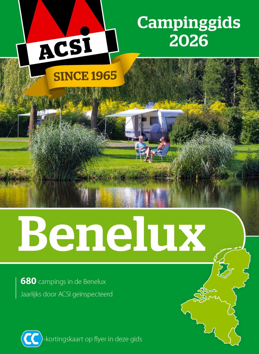 ACSI campinggids Benelux 2026 9789493182929 ACSI Campinggidsen Benelux ACSI campinggids Benelux 2026 9789493182929 ACSI Campinggidsen Benelux