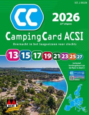 ACSI CampingCard 2026 9789493182950  ACSI   Campinggidsen Europa