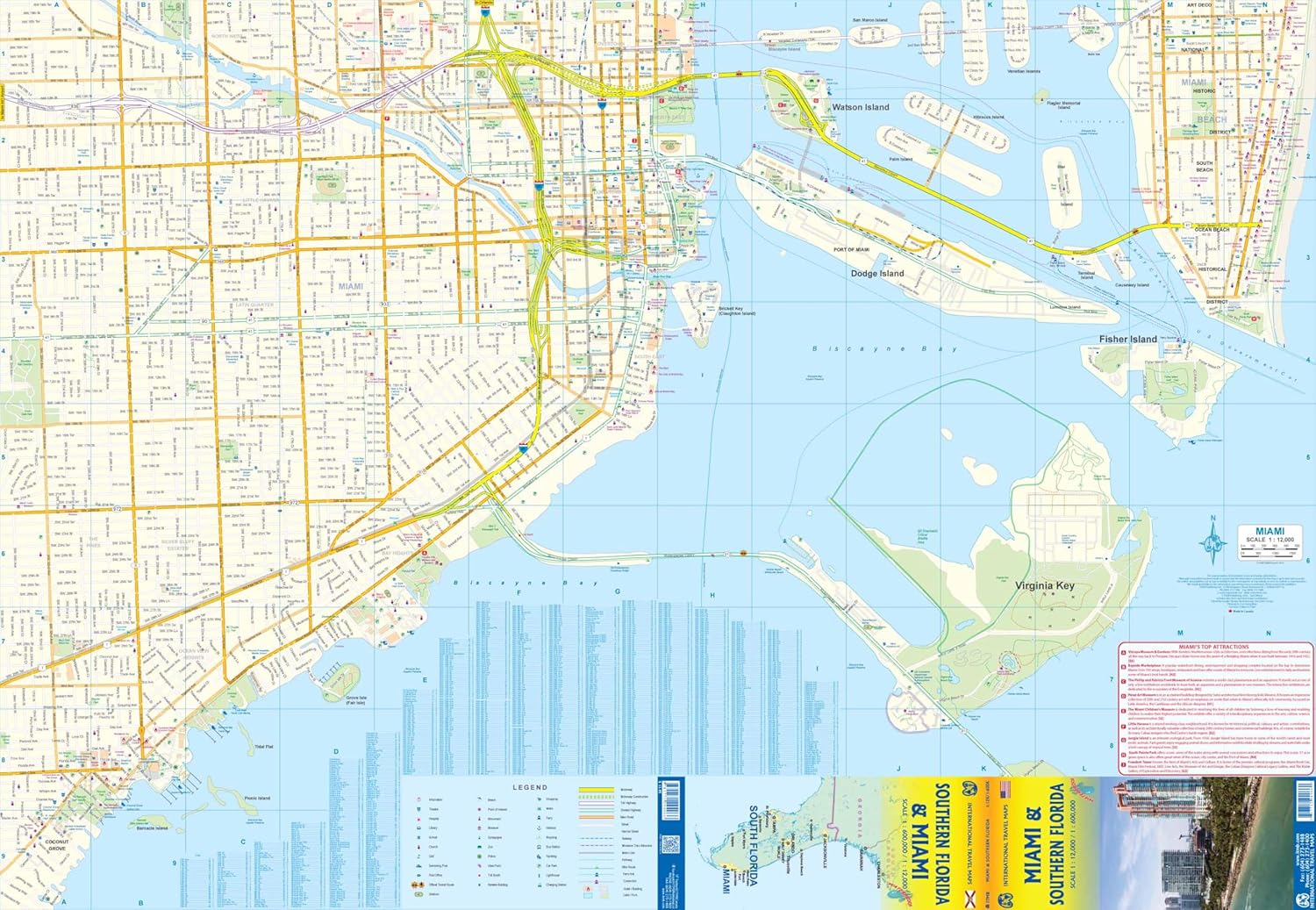 ITM Miami and Florida South | landkaart, autokaart 1:400.000 9781771294966 International Travel Maps Landkaarten en wegenkaarten, Stadsplattegronden Florida ITM Miami and Florida South | landkaart, autokaart 1:400.000 9781771294966 International Travel Maps Landkaarten en wegenkaarten, Stadsplattegronden Florida