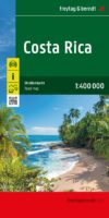 Costa Rica | autokaart, wegenkaart 1:400.000 9783707923261  Freytag & Berndt   Landkaarten en wegenkaarten Costa Rica