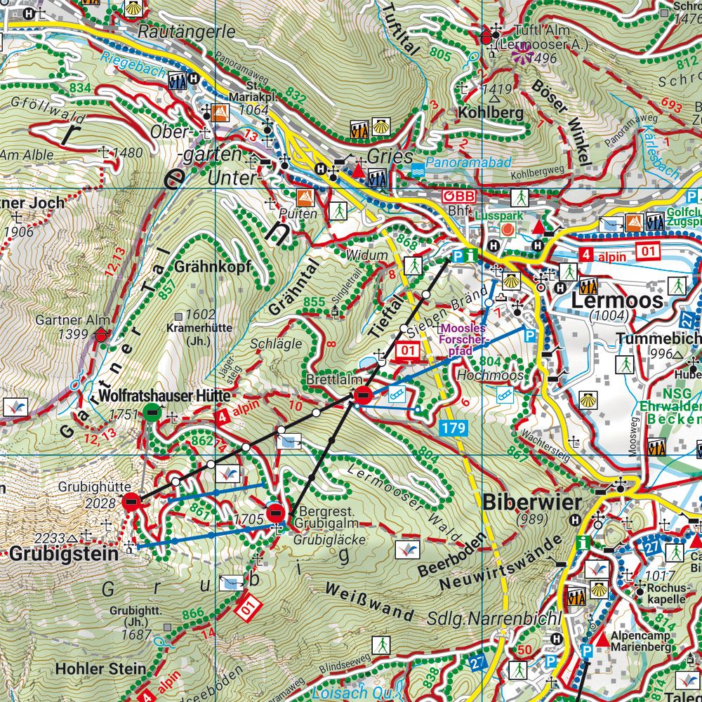 WK-352 Ehrwald,Lermoos,Reutte,Tannheimer Tal wandelkaart 1:50.000 9783707924329 Freytag & Berndt WK 1:50.000 Wandelkaarten Tirol WK-352 Ehrwald,Lermoos,Reutte,Tannheimer Tal wandelkaart 1:50.000 9783707924329 Freytag & Berndt WK 1:50.000 Wandelkaarten Tirol