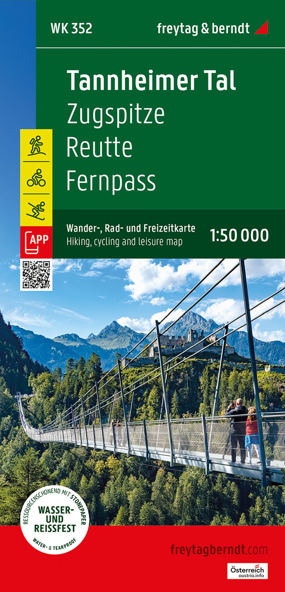 WK-352 Ehrwald,Lermoos,Reutte,Tannheimer Tal wandelkaart 1:50.000 9783707924329 Freytag & Berndt WK 1:50.000 Wandelkaarten Tirol WK-352 Ehrwald,Lermoos,Reutte,Tannheimer Tal wandelkaart 1:50.000 9783707924329 Freytag & Berndt WK 1:50.000 Wandelkaarten Tirol