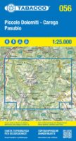 TAB-056 Piccole Dolomiti Pasubio | Tabacco wandelkaart 9788883152047  Tabacco Tabacco 1:25.000  Wandelkaarten Gardameer, Zuid-Tirol, Dolomieten