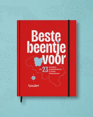 Oost-Vlaanderen Beste beentje voor wandelgids 9789464773095  Toerisme Oost-Vlaanderen   Wandelkaarten Antwerpen & oostelijk Vlaanderen