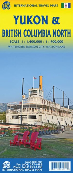 ITM Yukon & Northwest Territories | landkaart, autokaart 1:1.000.000 9781771299237  International Travel Maps   Landkaarten en wegenkaarten West-Canada