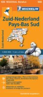 532  Nederland Zuid - Michelin | wegenkaart, autokaart 1:200.000 9782067183407  Michelin   Landkaarten en wegenkaarten Nederland, Zuid Nederland