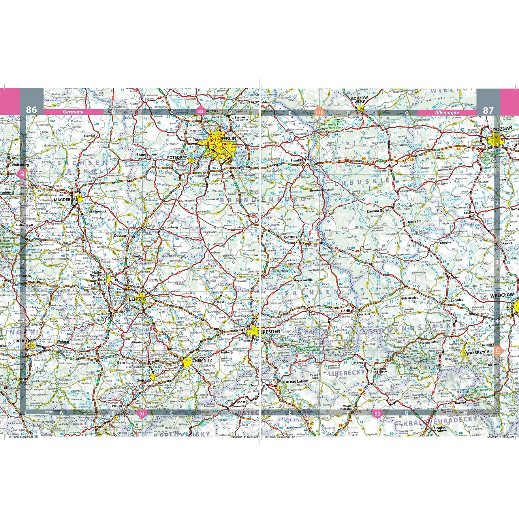 Europa Wegenatlas 2026 (spiraalband) 9782067270190 Michelin Wegenatlassen Wegenatlassen Europa Europa Wegenatlas 2026 (spiraalband) 9782067270190 Michelin Wegenatlassen Wegenatlassen Europa