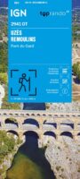 wandelkaart 2941OT Uzès, Remoulins, Pont du Gard 1:25.000 9782758557494  IGN IGN 25 Cevennen & Languedoc  Wandelkaarten Cevennen, Languedoc