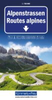 Alpenstrassen | overzichtskaart, wegenkaart 1:700.000 9783259300213  Kümmerly & Frey   Landkaarten en wegenkaarten Zwitserland en Oostenrijk (en Alpen als geheel)