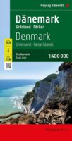 Denemarken, Groenland, Faroer Wegenkaart 1:400.000 9783707921571  Freytag & Berndt   Landkaarten en wegenkaarten Denemarken