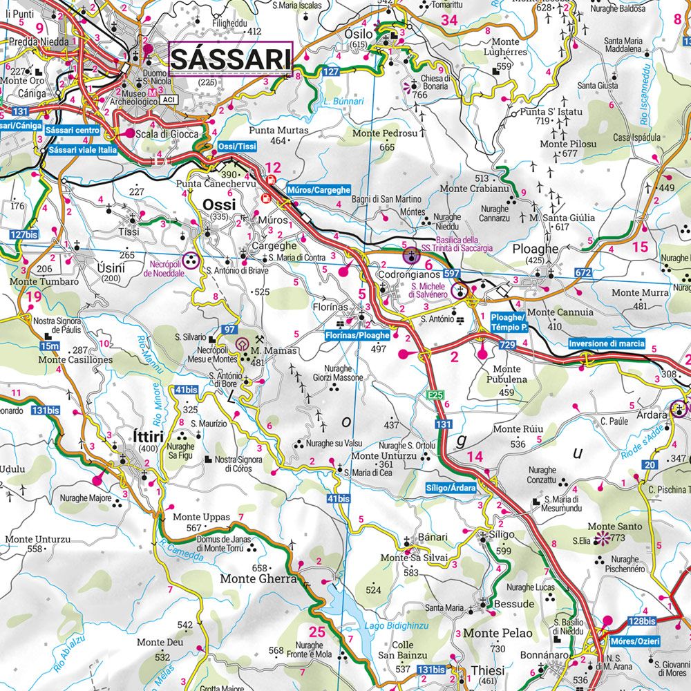 Sardinië | autokaart, wegenkaart 1:500.000 9783707924510 Freytag & Berndt Landkaarten en wegenkaarten Sardinië Sardinië | autokaart, wegenkaart 1:500.000 9783707924510 Freytag & Berndt Landkaarten en wegenkaarten Sardinië