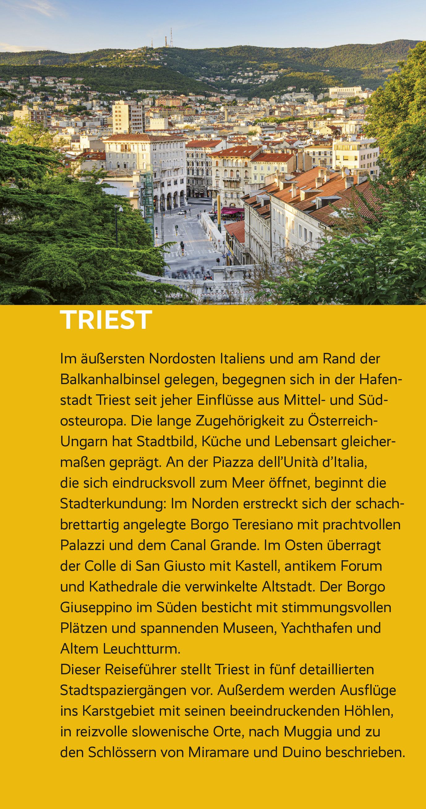 Triest | reisgids Triëst 9783897948341 Trescher Verlag Reisgidsen Veneto, Friuli Triest | reisgids Triëst 9783897948341 Trescher Verlag Reisgidsen Veneto, Friuli