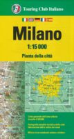 Milano (Milaan) stadsplattegrond 1:15.000 9788836583348  TCI TCI Stadsplattegronden  Stadsplattegronden Milaan, Lombardije, Italiaanse Meren