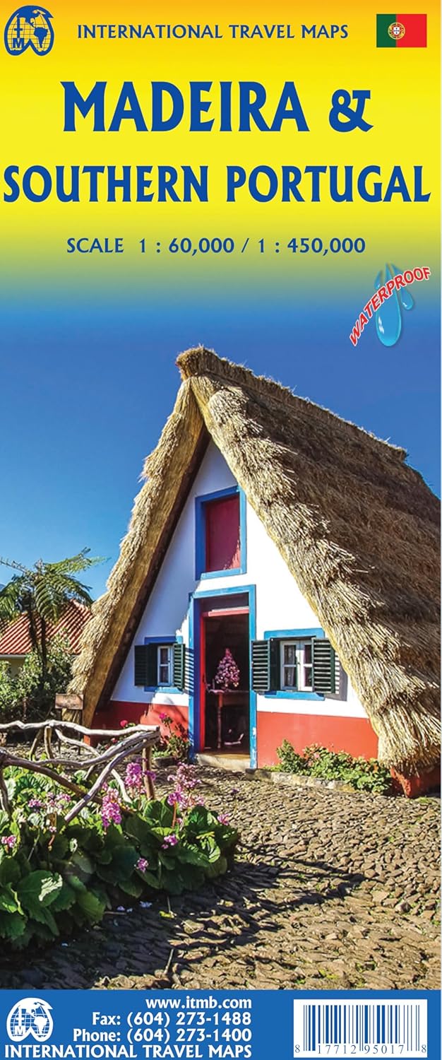 Madeira en Portugal Zuidelijk | landkaart, autokaart 1:60.000 / 1:450.000 9781771295017 International Travel Maps Landkaarten en wegenkaarten Madeira, Zuid-Portugal, Algarve Madeira en Portugal Zuidelijk | landkaart, autokaart 1:60.000 / 1:450.000 9781771295017 International Travel Maps Landkaarten en wegenkaarten Madeira, Zuid-Portugal, Algarve