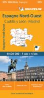 575 Castilla y Leon/Madrid | Michelin  wegenkaart, autokaart 1:400.000 9782067184275  Michelin Michelin Spanje Regionaal  Landkaarten en wegenkaarten Madrid & Midden-Spanje