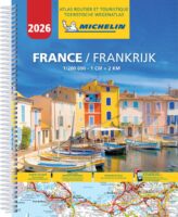 Frankrijk Wegenatlas 1/200.000 spiraalband 2026 / Michelin 9782067270046  Michelin Wegenatlassen  Wegenatlassen Frankrijk