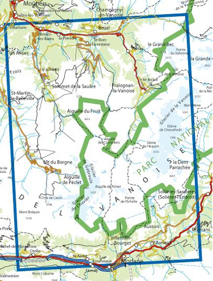 3534OTR les Trois Vallées, Modane, PN de la Vanoise | wandelkaart 1:25.000 9782758557654 IGN IGN 25 version résistante Wandelkaarten Vanoise, Savoie 3534OTR les Trois Vallées, Modane, PN de la Vanoise | wandelkaart 1:25.000 9782758557654 IGN IGN 25 version résistante Wandelkaarten Vanoise, Savoie