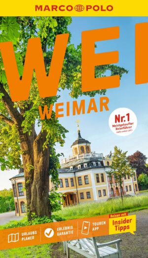 Marco Polo Weimar 9783829742610  Marco Polo MP reisgidsen / Duits  Reisgidsen Thüringen, Weimar, Rennsteig