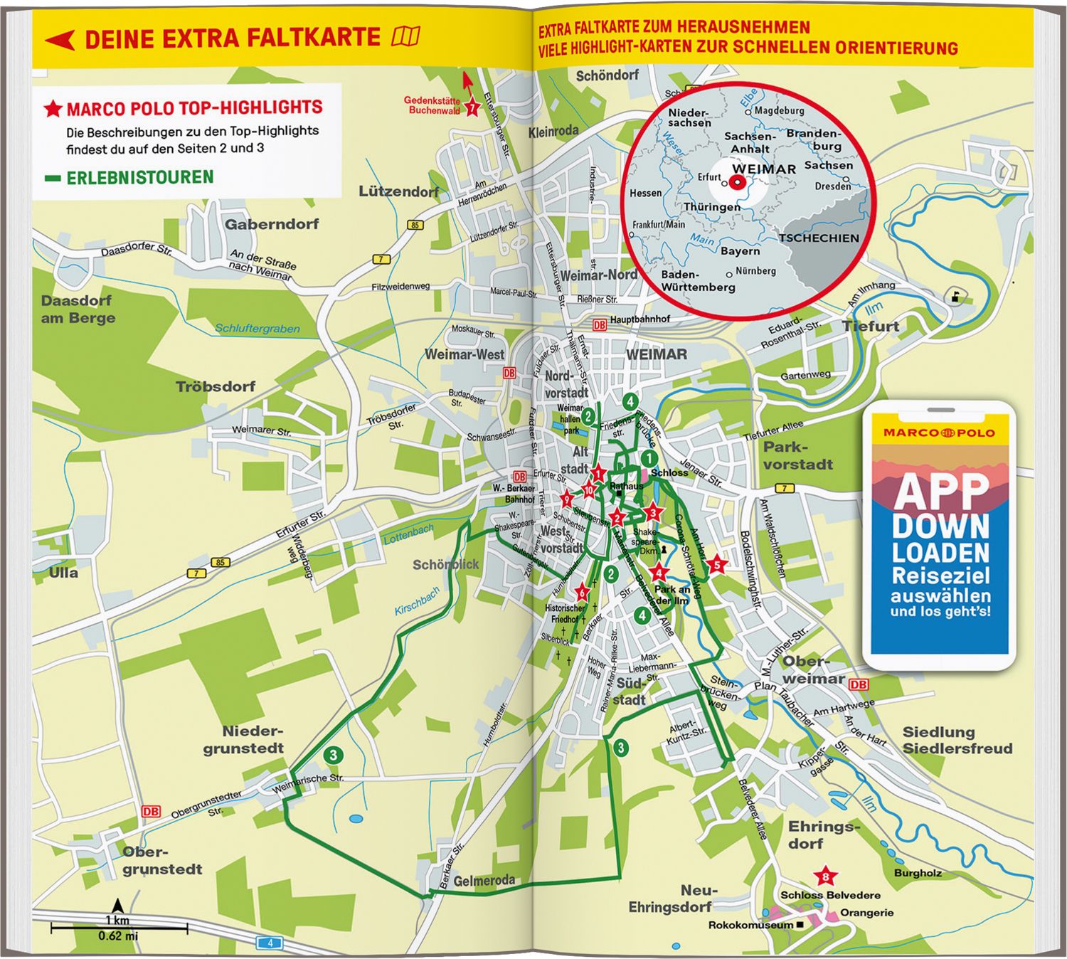 Marco Polo Weimar 9783829742610 Marco Polo MP reisgidsen / Duits Reisgidsen Thüringen, Weimar, Rennsteig Marco Polo Weimar 9783829742610 Marco Polo MP reisgidsen / Duits Reisgidsen Thüringen, Weimar, Rennsteig
