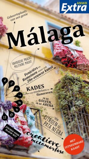 ANWB Extra reisgids Malaga 9789018054687  ANWB ANWB Extra reisgidsjes  Reisgidsen Prov. Málaga & Granada, Grazalema, Sierra Nevada