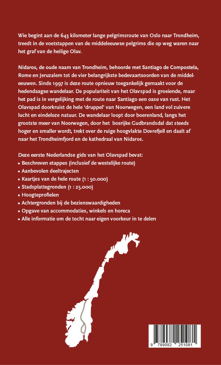 Het Olavspad wandelgids | Ria Warmerdam 9789082251081 Ria Warmerdam Op Vrije Voeten Wandelgidsen Noorwegen Het Olavspad wandelgids | Ria Warmerdam 9789082251081 Ria Warmerdam Op Vrije Voeten Wandelgidsen Noorwegen
