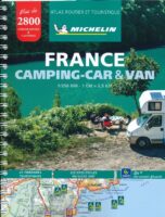 Frankrijk Wegenatlas 1/200.000 camping/car, camper 9782067271289  Michelin Wegenatlassen  Op reis met je camper, Wegenatlassen Frankrijk