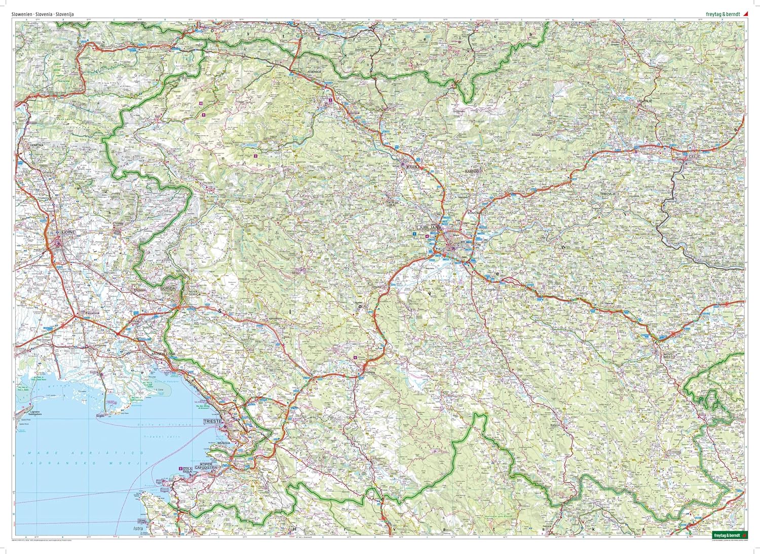 Slovenië | autokaart, wegenkaart 1:150.000 9783707924619 Freytag & Berndt Landkaarten en wegenkaarten Slovenië Slovenië | autokaart, wegenkaart 1:150.000 9783707924619 Freytag & Berndt Landkaarten en wegenkaarten Slovenië