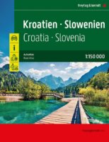 Wegenatlas Kroatie, Slovenie 1:150.000 9783707924633  Freytag & Berndt Wegenatlassen  Wegenatlassen Westelijke Balkan