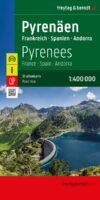 Pyreneeën | autokaart, wegenkaart 1:400.000 9783707925098  Freytag & Berndt   Landkaarten en wegenkaarten Pyreneeën en Baskenland