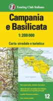 TCI-12 Campania / Basilicata 1:200.000 9788836583201  TCI Italië Wegenkaarten  Landkaarten en wegenkaarten Calabrië & Basilicata, Napels, Amalfi, Cilento, Campanië