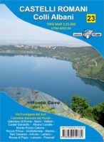 Castelli Romani, Colli Albani 1:25.000 wandelkaart (nr. 23) 9788888450780  Edizioni Il Lupo   Wandelkaarten Rome, Lazio