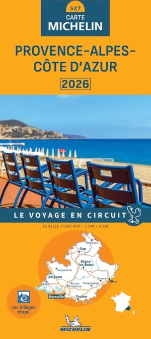 527 Provence-Alpes-Côte-d Azur | Michelin wegenkaart, autokaart 1:200.000 9782067269392  Michelin Regionale kaarten  Landkaarten en wegenkaarten Côte d’Azur, Provence, Marseille, Camargue