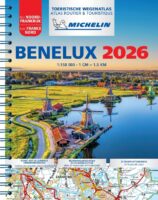 Benelux Wegenatlas 2026 9782067270459  Michelin Wegenatlassen  Wegenatlassen Benelux
