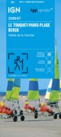 wandelkaart 2105ET Le Touquet - Paris-Plage 1:25.000 9782758557036  IGN IGN 25 Picardië & Nord  Wandelkaarten Picardie, Nord