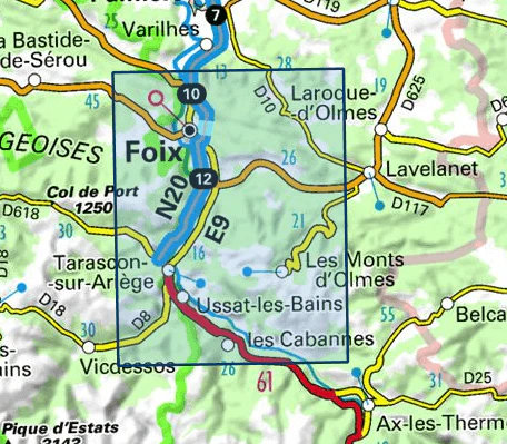 wandelkaart 2147ET Foix, Tarascon-sur-Ariège 1:25.000 9782758557258 IGN IGN 25 Franse Pyreneeën Wandelkaarten Franse Pyreneeën wandelkaart 2147ET Foix, Tarascon-sur-Ariège 1:25.000 9782758557258 IGN IGN 25 Franse Pyreneeën Wandelkaarten Franse Pyreneeën