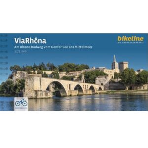 Bikeline Via Rhona | fietsgids 9783711103260  Esterbauer Bikeline  Fietsgidsen, Meerdaagse fietsvakanties Zuidoost-Frankrijk
