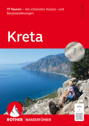 wandelgids Kreta Rother Wanderführer 9783763314096  Bergverlag Rother RWG  Wandelgidsen Kreta