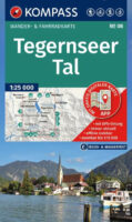 Kompass wandelkaart KP-08 Tegernseer Tal 9783991545187  Kompass Wandelkaarten Kompass Oberbayern  Wandelkaarten Beierse Alpen