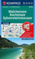 Kompass wandelkaart KP-06  Walchensee, Kochelsee 1:25.000 9783991545460  Kompass Wandelkaarten Kompass Oberbayern  Wandelkaarten Beierse Alpen