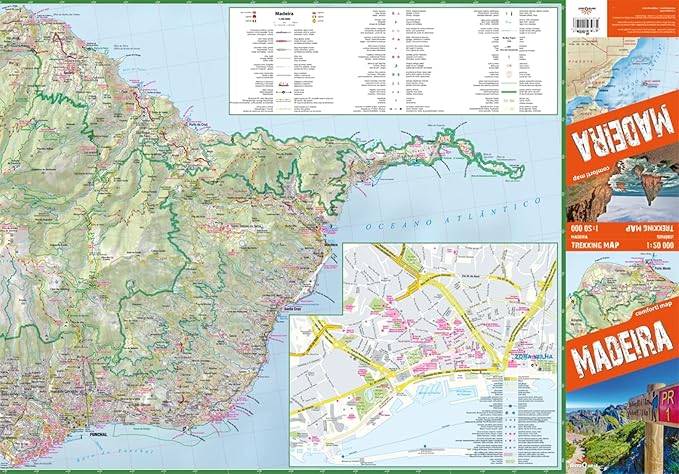 Madeira 1:50.000 | geplastificeerde wandelkaart 9788361155768 TerraQuest Wandelkaarten Madeira Madeira 1:50.000 | geplastificeerde wandelkaart 9788361155768 TerraQuest Wandelkaarten Madeira