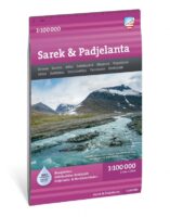 Sarek & Padjelanta wandelkaart 1:100 000 9789189880092  Calazo Calazo Zweden midden  Geen categorie 